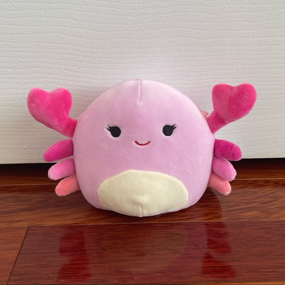 Cailey the Pink Crab 5” Squishmallow